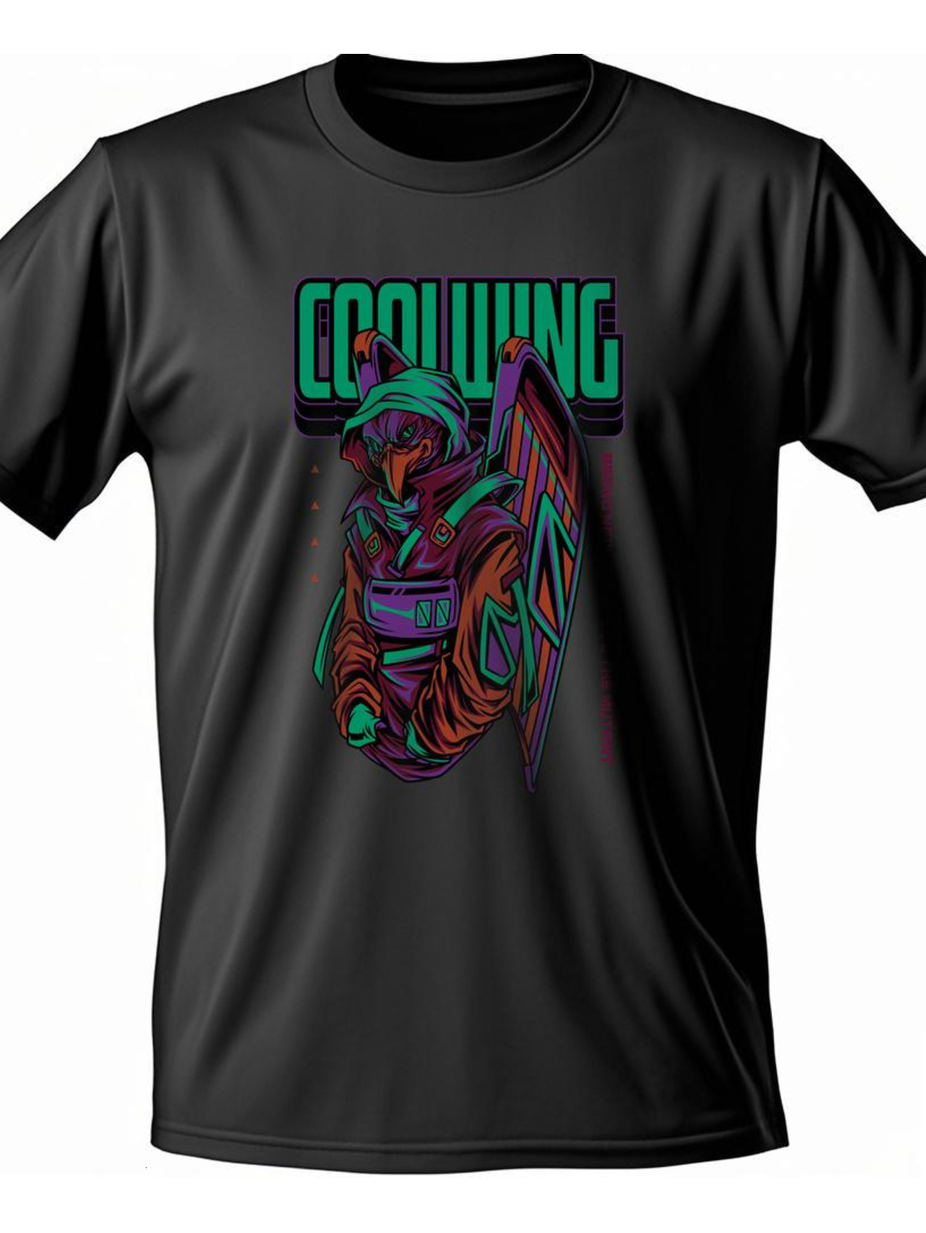 Dongdumaoyi Men Short Sleeve Space White Round Collar Black Adult Cotton S-3Xl 180G Graphics T Shirts 4e31