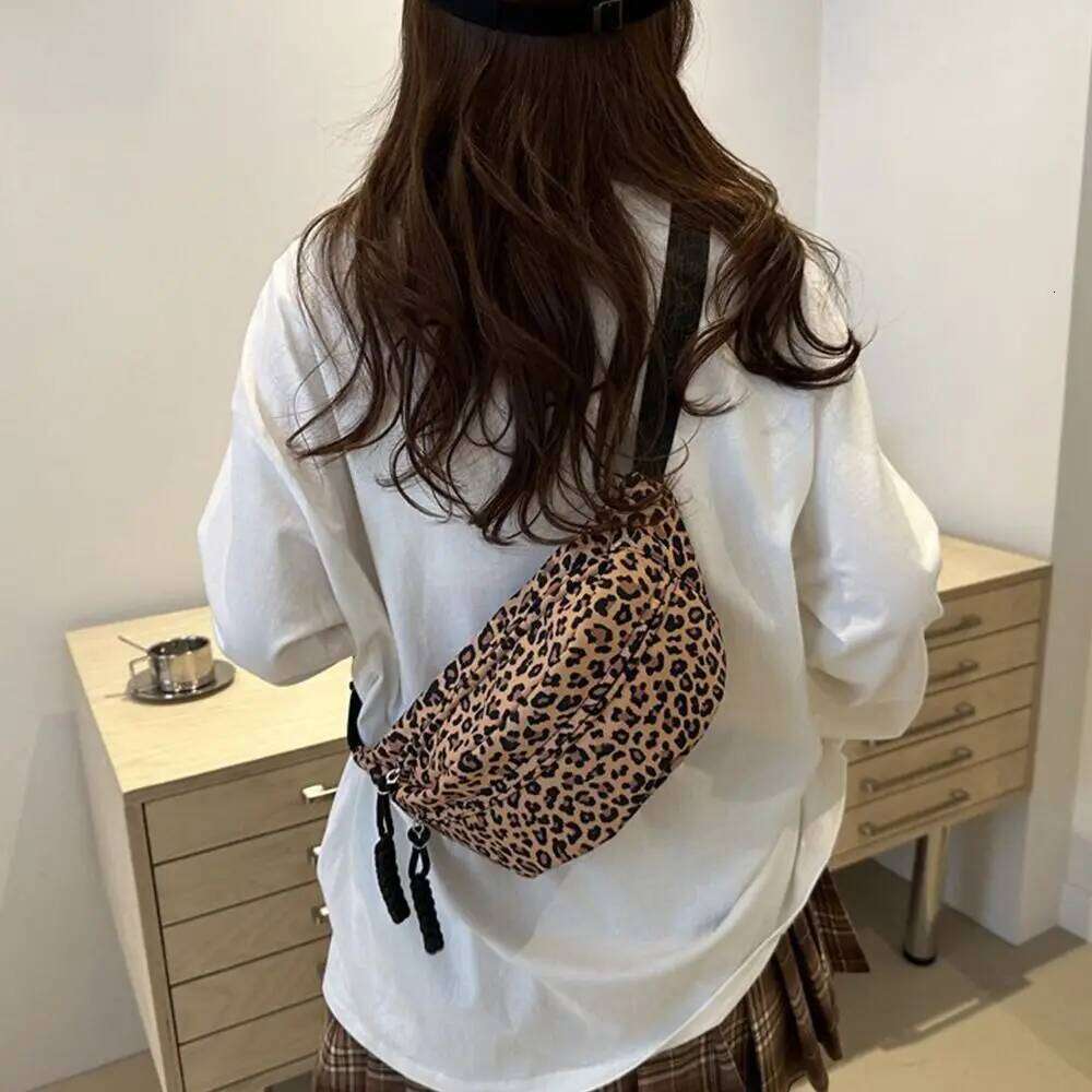 Oxford Leopard Print Belt Adjustable Strap Waterproof Butterfly Waist Bag Fashion Multifunctional Shoulder Bags bag
