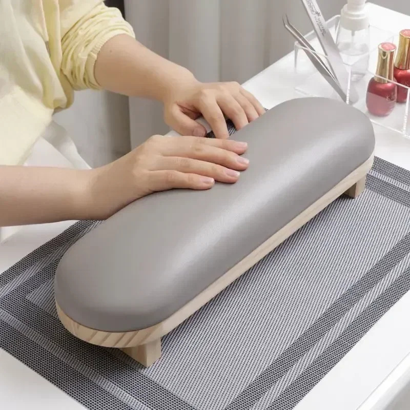 Professional 1PC PU Leather Nail Hand Pillow Cushion Hand Pillow Holder Arm Rests Manicure Table Mat Nail Art Stand Salon Tool 250612