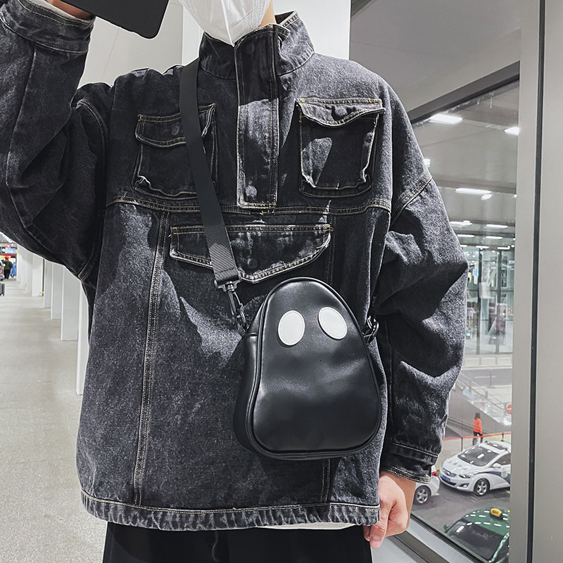 Free Shipping 2025 New Designer Bag Fashionable Fun Personalized Cute Ghost That Woman's Universal Crossbody Bag Trendy High-quality Shopping Bag