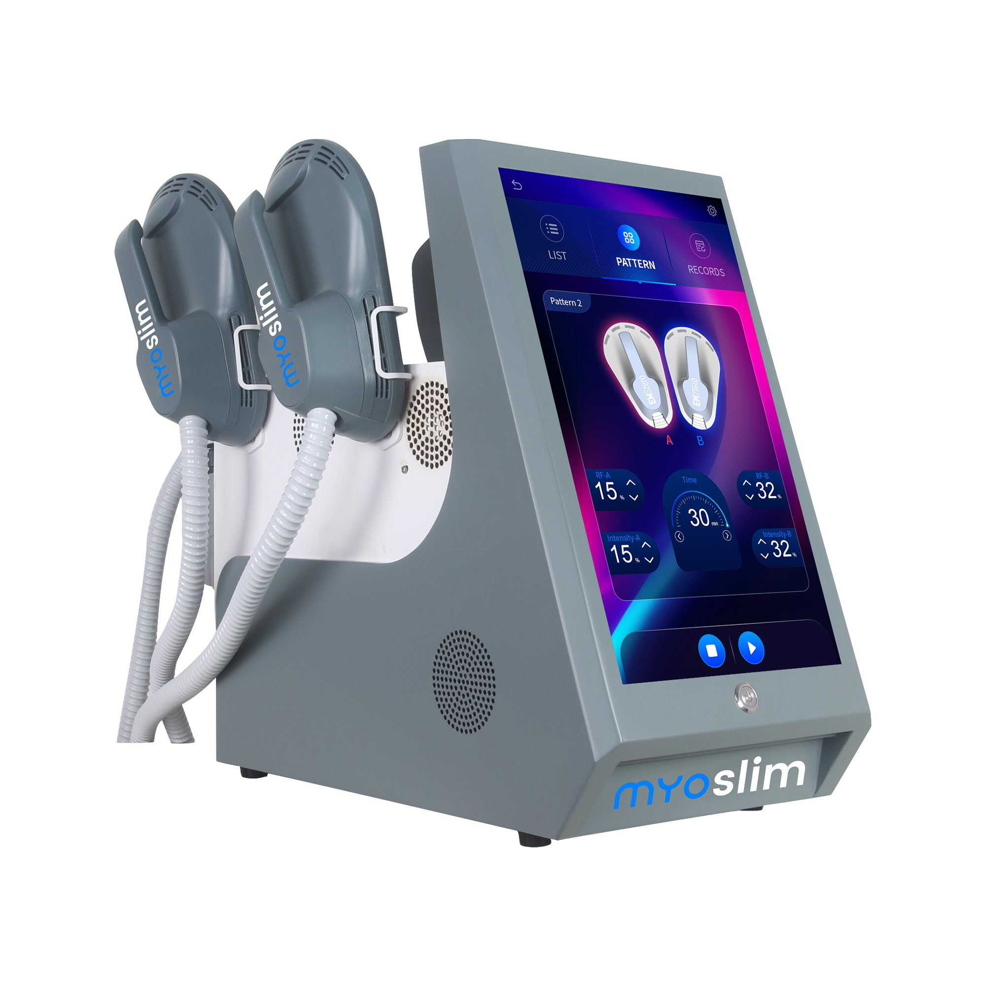 Myosilm Muscle Body Sculpting Electromagnetic SculptMachine EMS ABS Muscle Stimulator Pelvic Slimming Machine RF Salon