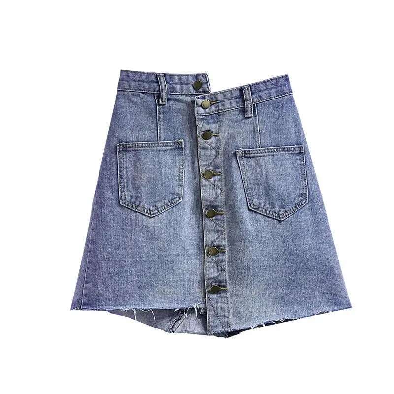 Night Club Outfit Womens Denim Skirt Sexy Midi Fashion A Line Skirts for Woman Korean Style Cheap Stylish New In Jeans Clothes