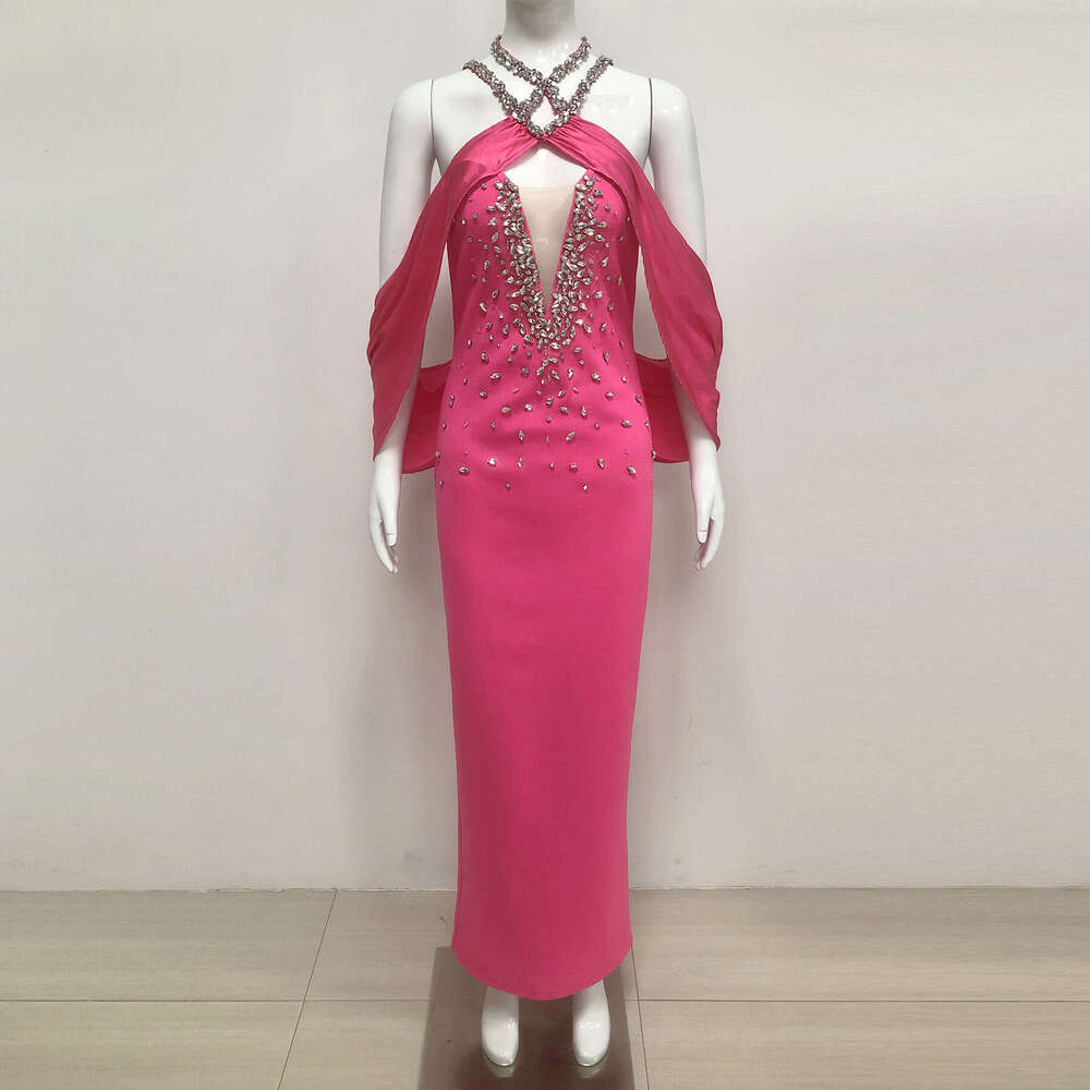 Bodycon Sexy Bandage Dress for Banquet Party Evening Gown