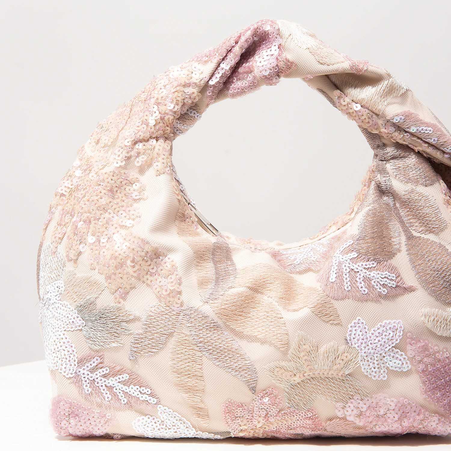 Sequin Handbags for Ladies Floral Bag Prom Bag Prom Dresses for Women Prom Accessories Bridal Party Elegant Bag for Women Z250617
