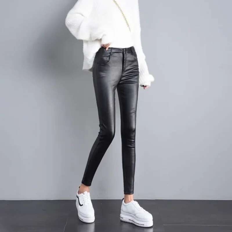 Long Pants for Women High Waist Autumn Winter Woman Trousers Aesthetic 90s Korean Fashion Clothing Vintage One Size Outfits Xxl