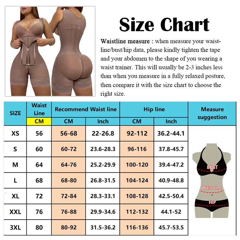High Compression Girdle Shaper Colombian Fajas Shapewear Postpartum Belly flat Sheath Waist Trainer Belts Woman Extreme Corset 250616