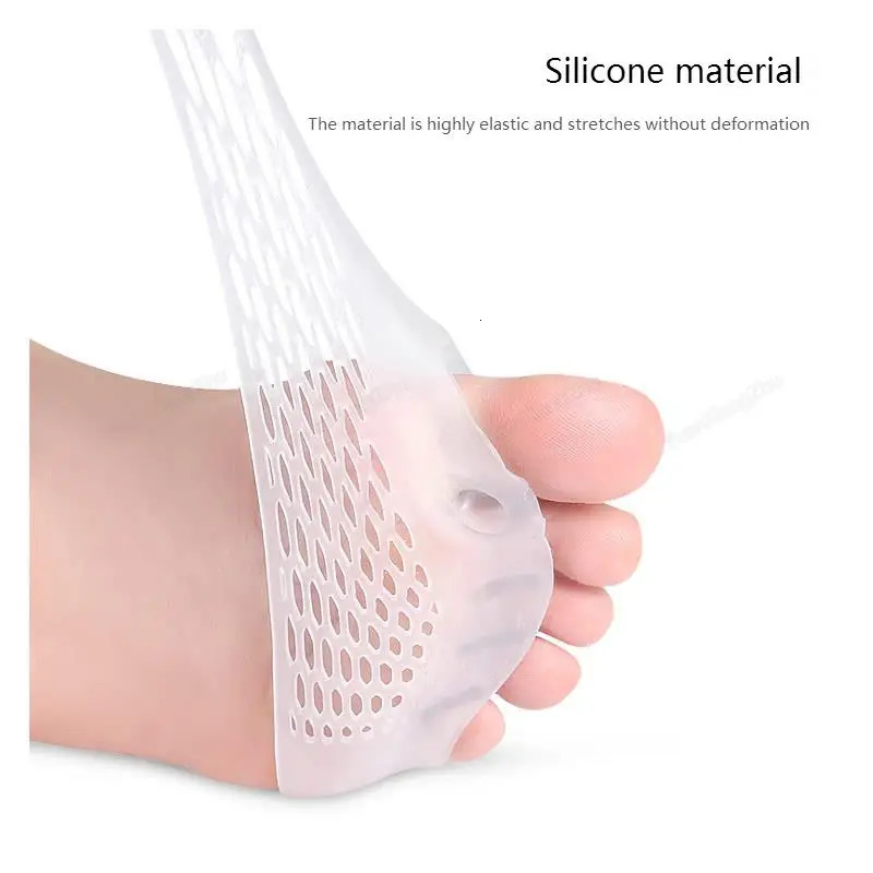 Forefoot Pads Shoe Pad Silicone Insoles Orthopedic Comfortable Shoe Insoles Women Toe separator Foot Care Products Pain Relief 250613