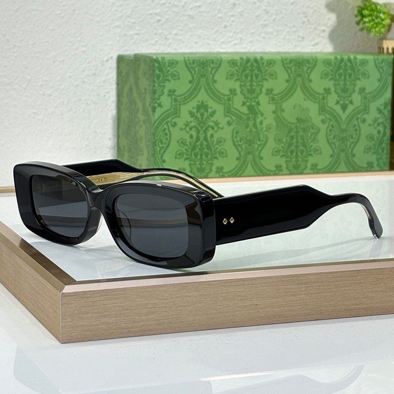 Designer Sunglasses For Women Men Luxury Rectangle Frame Acetate 1528 Sunglasses Fashion Eyewear UV400 Protection Goggles With box