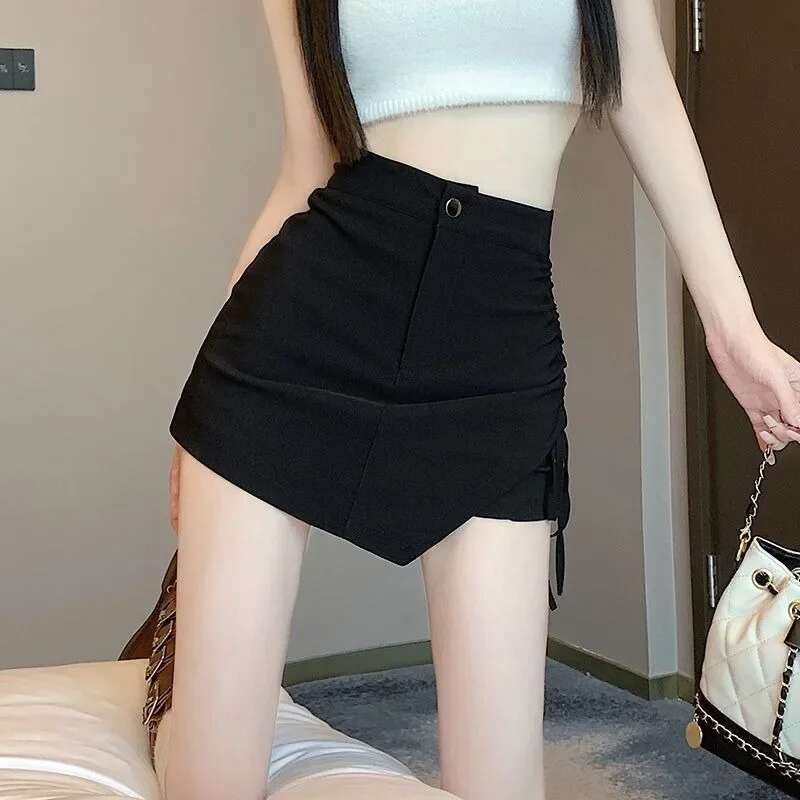 Sexy Skirts for Women A Line Woman Skirt Cotton Coquette 2025 Trend High Quality Premium V Casual Chic and Elegant Summer New In