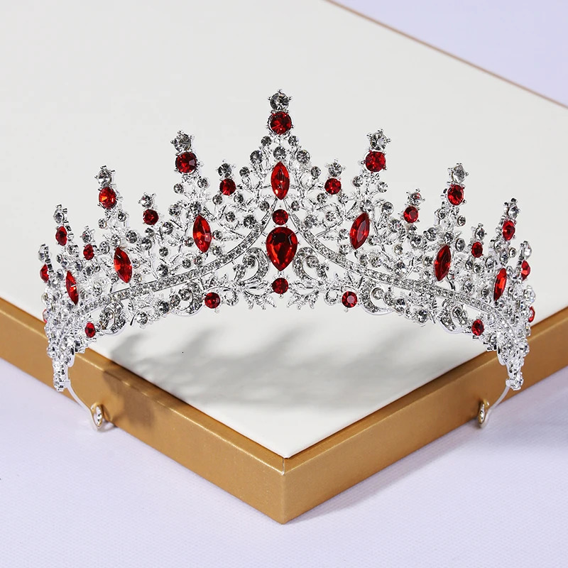 Bride Crown Headwear Female Crystal Rhinestone Wedding Alloy Accessories Jewelry Birthday Little Princess Student Adult Gi 250603