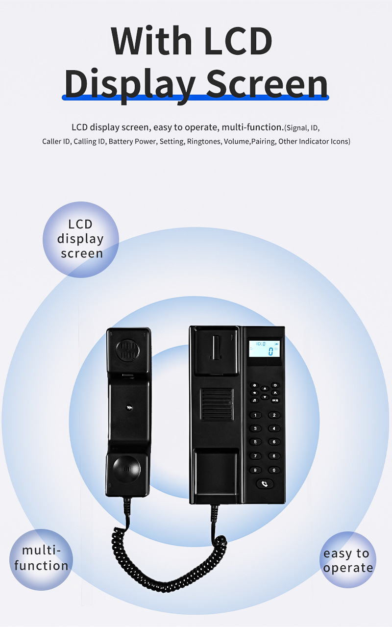 Anjielo Secure 2.4Ghz & 433Mhz Dual Frequency Smartphone with Built-in Radio Ideal for Warehouses, Apartments, Offices