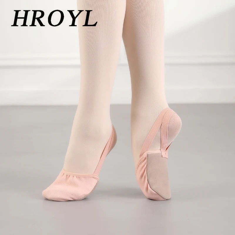 Girls Ballet Dance Shoes Half-palm Shoes Rhythmic Gymnastics Shoes Womens Childrens Suede Half Foot Toe Shoes Belly Dance Shoe 250613