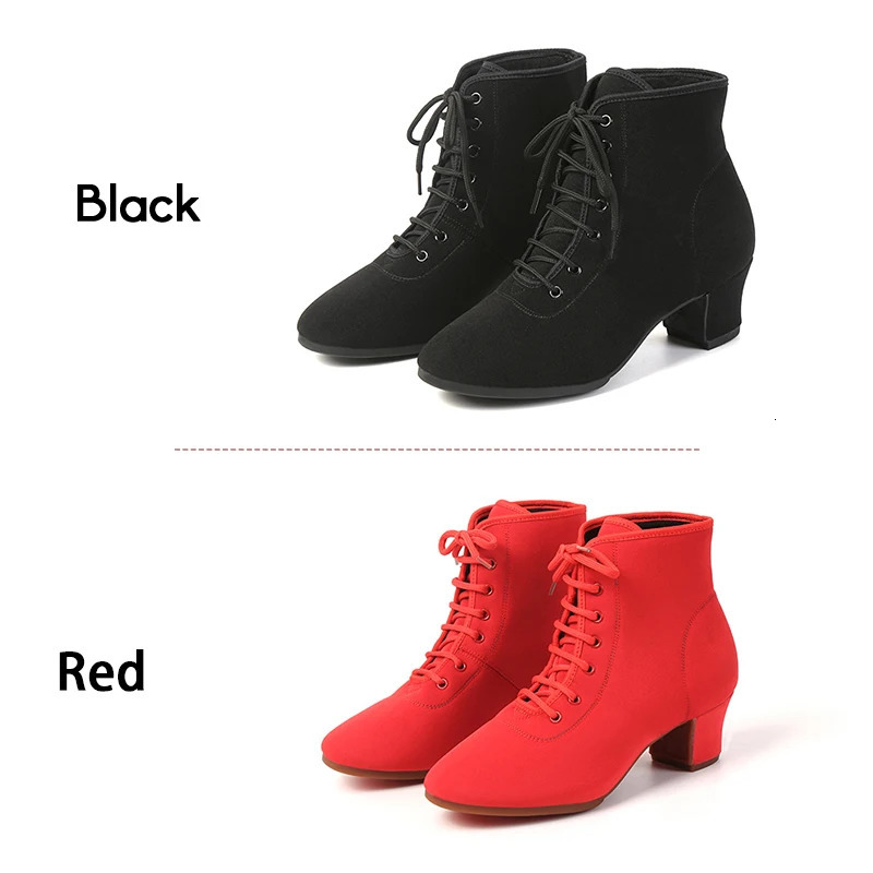 SWDZM Women Shoes Ballroom Dance Shoes Soft Sole Waltz Women Tango Jazz Latin Dance Shoes Middle Heel Ladies Dance Sneakers 250613