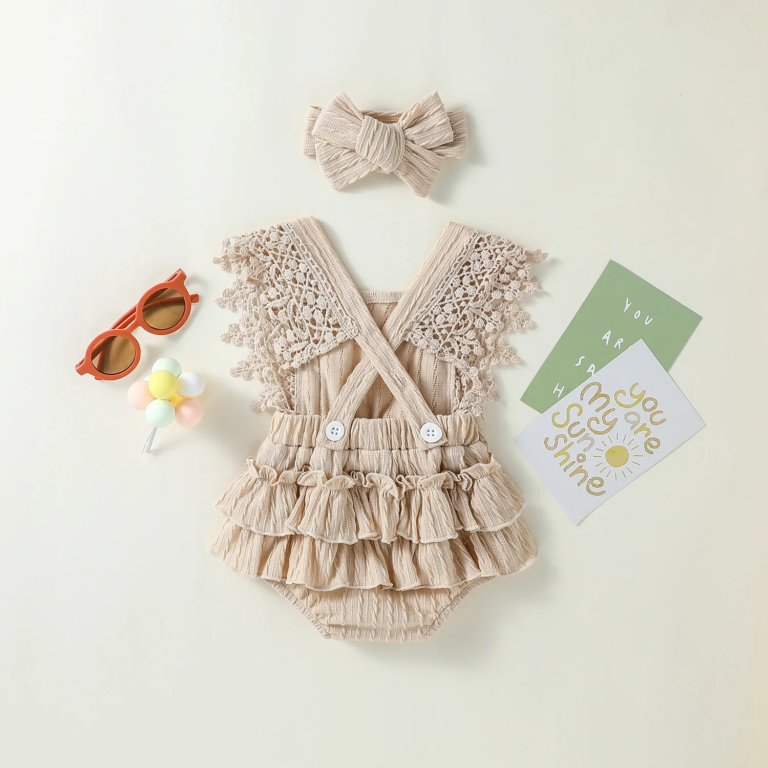 Style Baby Girls Summer Sleeveless Solid With Bow Fashion Outdoor Streetwear Dress 250617