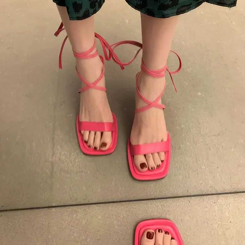 FAshion Strappy Super-high Heel Woman Shoes Daily Summer Korea Sandal on Sale 2025 Cheap Liquidation Sandals for Women Z250617