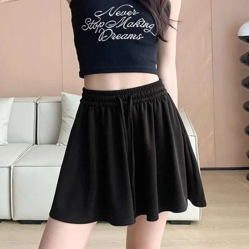 Shorts For Women Baggy Short Pants Woman Loose Skirt High Waist Culotte Design Streetwear Offer High Quality Designer Outdoor