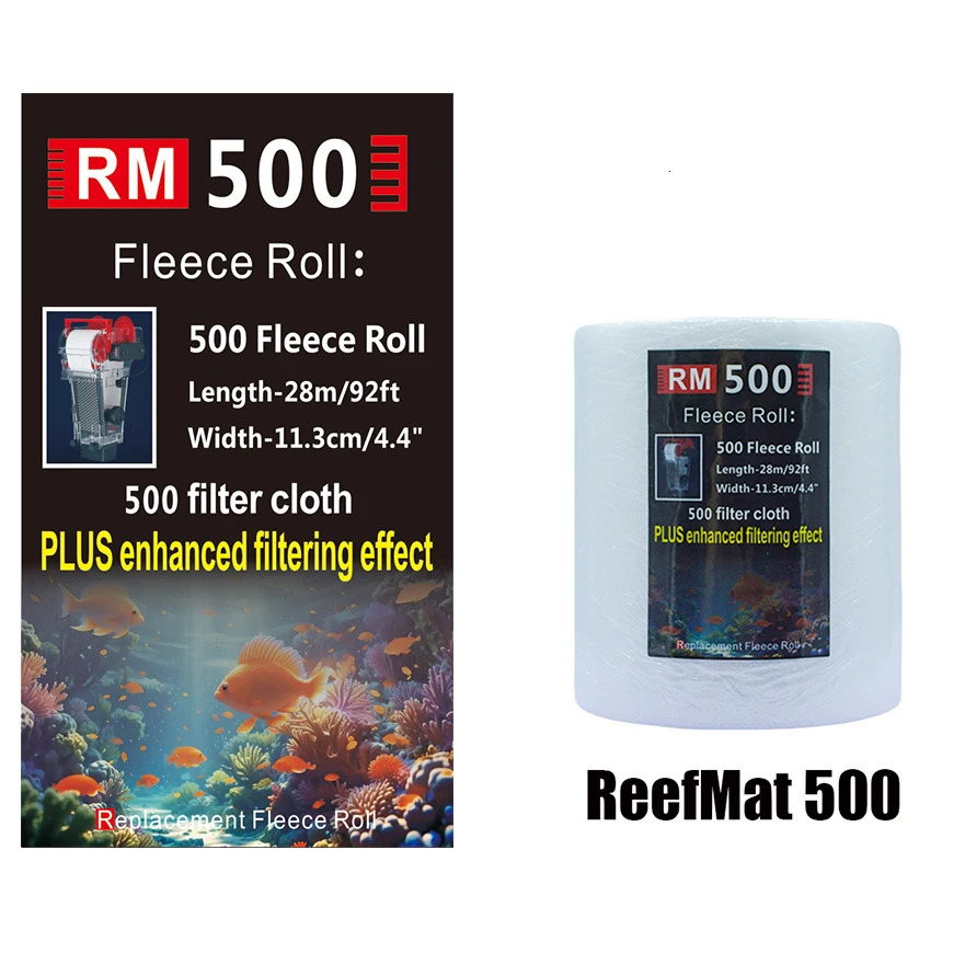 ReefMat 250 ReefMat 500 ReefMat 1200 Seawater Filter Paper Roll Replacement Kit for Red Sea 250613