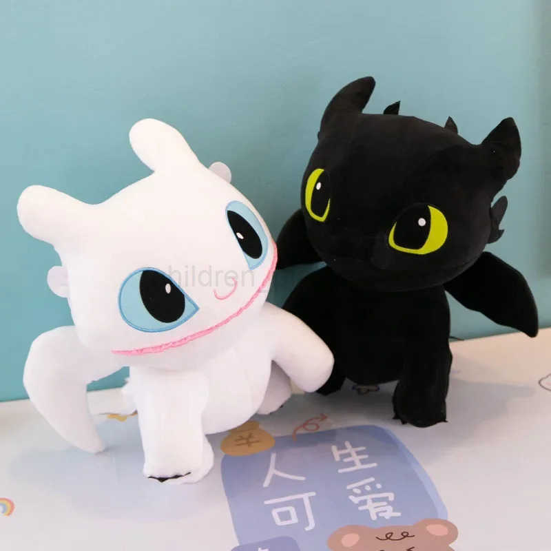 Disney Toothless Dragon Plush Body Pillow Cute Cartoon Stuffed Cushion Soft Kawaii Decorative Body Pillow Sleeping Back Cushion Decor W250617