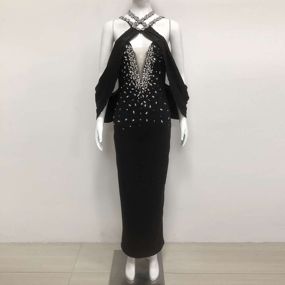 Bodycon Sexy Bandage Dress for Banquet Party Evening Gown