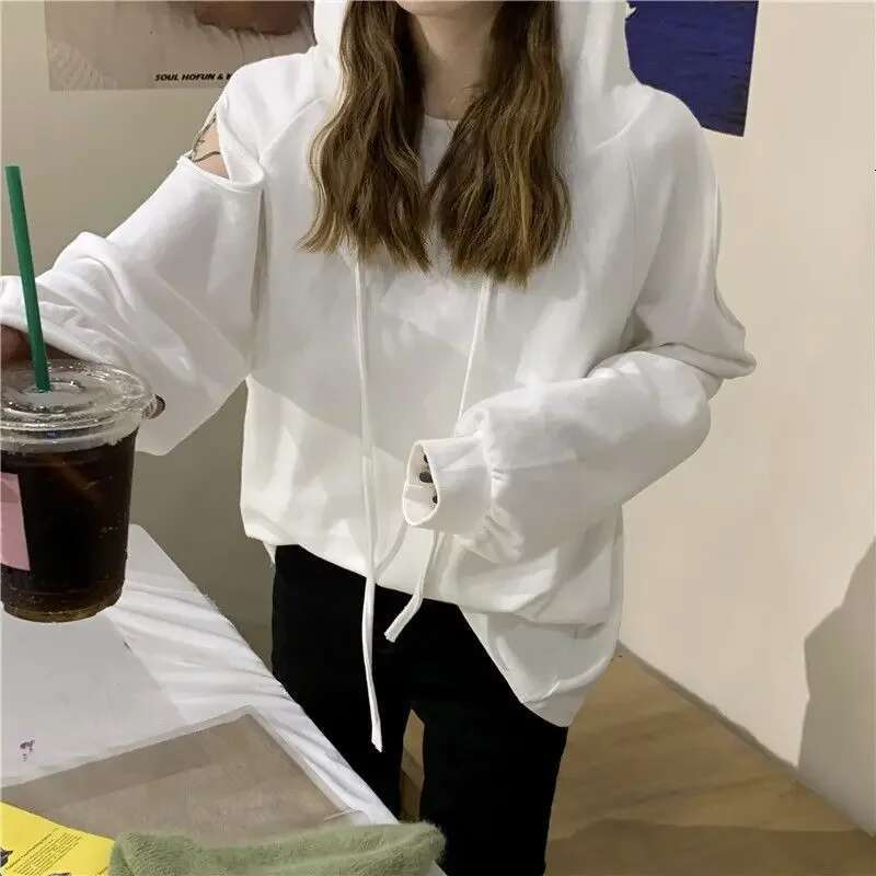 Woman Tops Basic Hooded Sweatshirt for Women Baggy Casual Loose Hoodies M Harajuku Fashion Korean Streetwear Y2k Outerwears Xxl