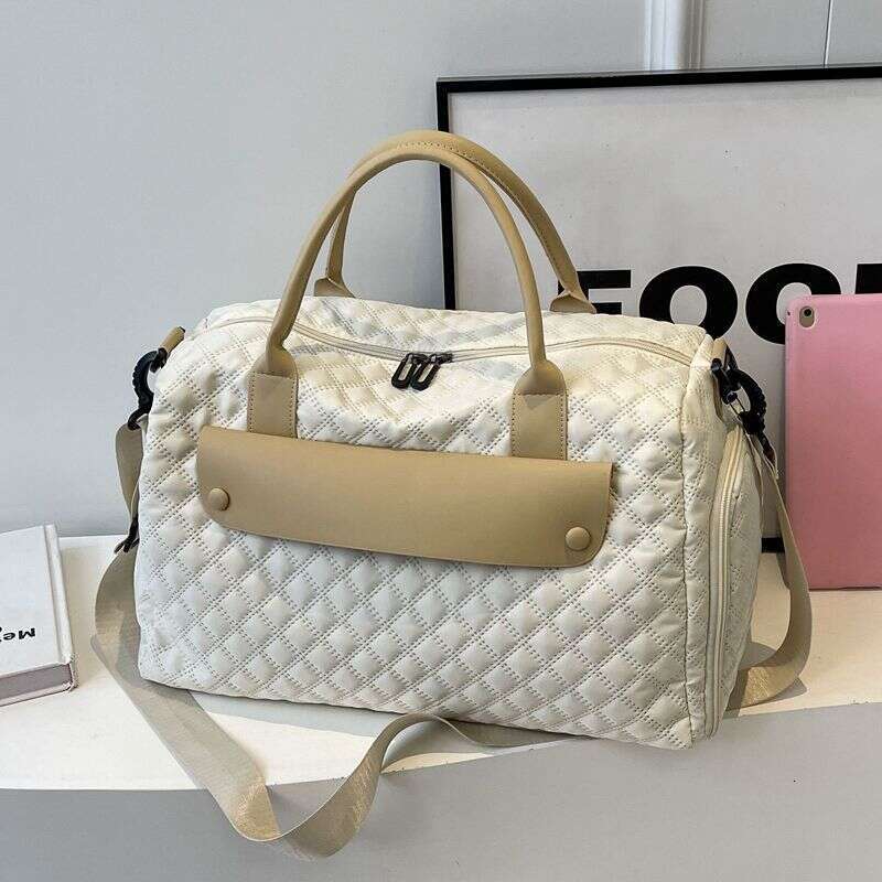 Cross-Border Quilted duffle bag Designers Duffel Bags luggage Travelling Bag Oxford Cloth Yoga Fitness Bag For Women Business Travel Handbag High-End 