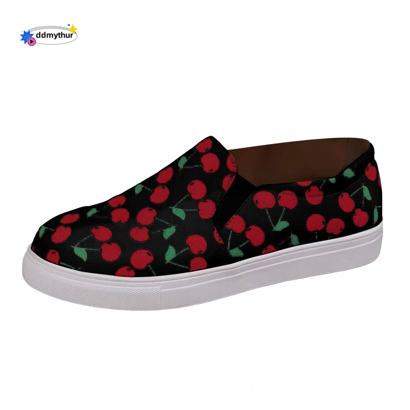 Summer Sandals For Women Ladies' Fashionable Flat Cherry Casual And Sports Wedding Shoes Bride ddmythur