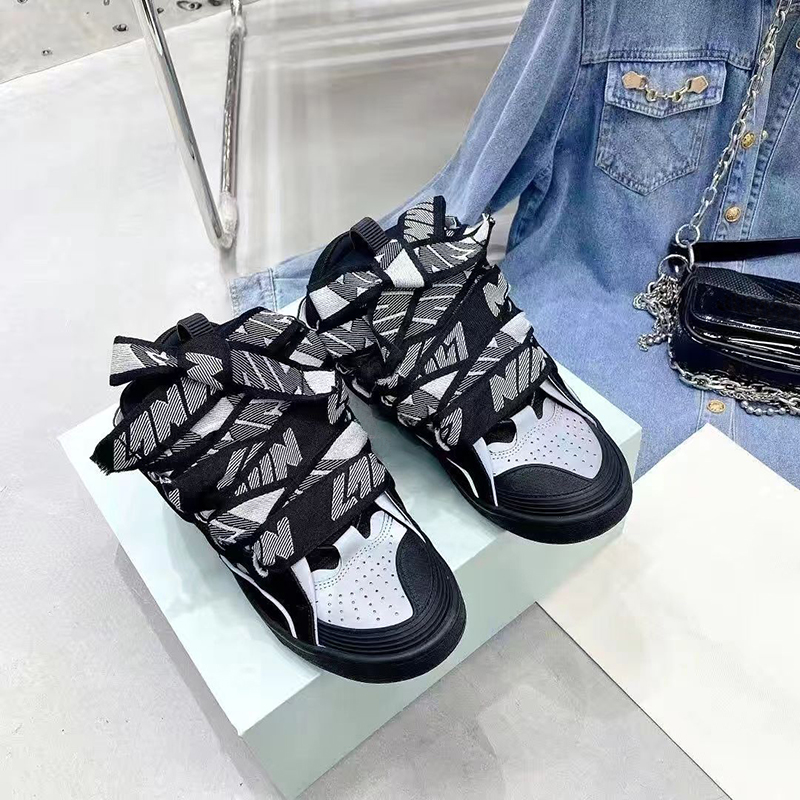 Designer Curb Sneakers Paris Luxury Casual Shoes For Men Women Embossed Nappa Calfskin Platform Sneaker Rubber Sole Extraordinary Loafers Mens Trainers Size 35-46