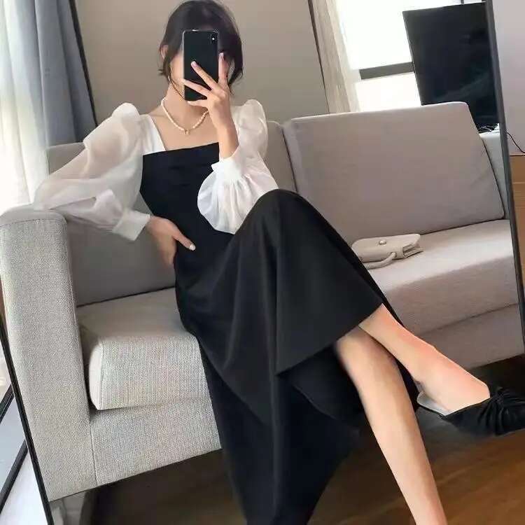 Womens Dress Holiday Coquette Maxi Fancy Sexy Beach Long Female Dresses Black Loose Elegant Luxury New in Fashion Summer 2025 X
