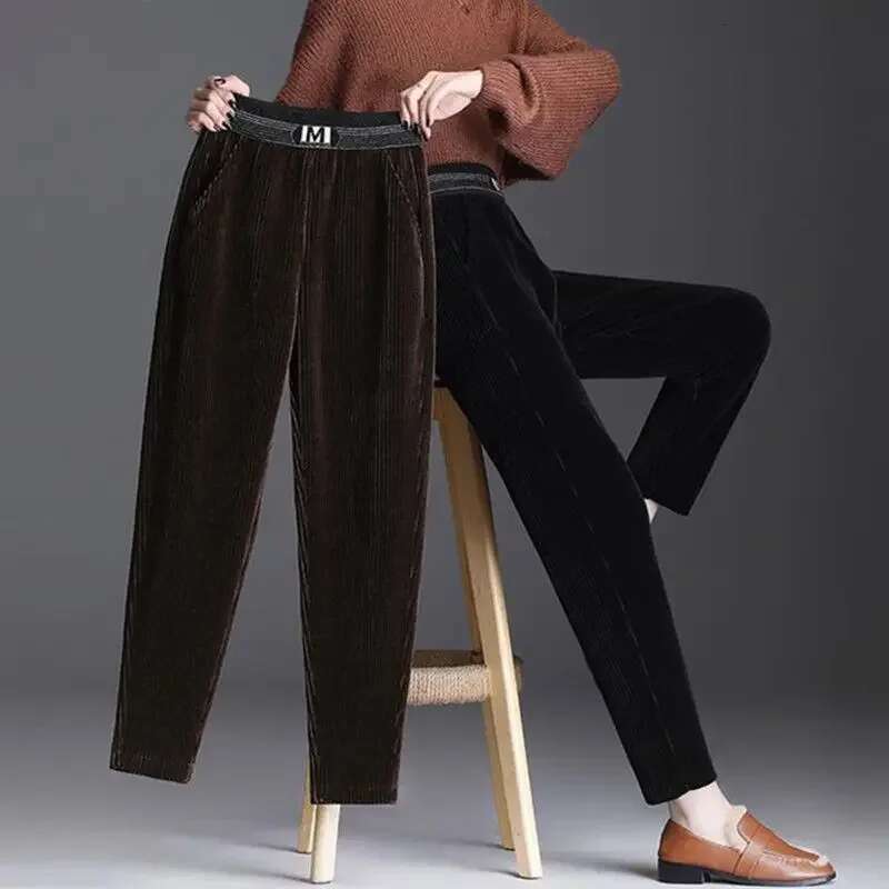 Long Female Trousers Straight Leg Korean Fashion Outfits Y2k Streetwear High Quality Womens Pants Xxl Clothing Slacks Aesthetic