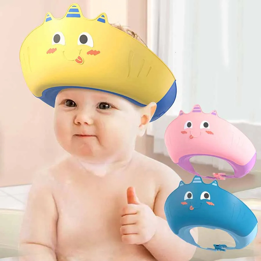 Baby Shampoo Cap Soft Adjustable Wash Hair Hat for Kids Ear and Eye Safe Protection Children Waterproof Shower Shampoos Hat 250617