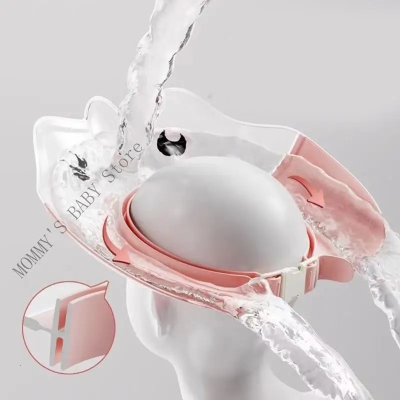 Adjustable Baby Shampoo Caps Protect Eyes Ears During Bath Time Reusable Shower Hat for Infants 0 Months to 6 Years 250617