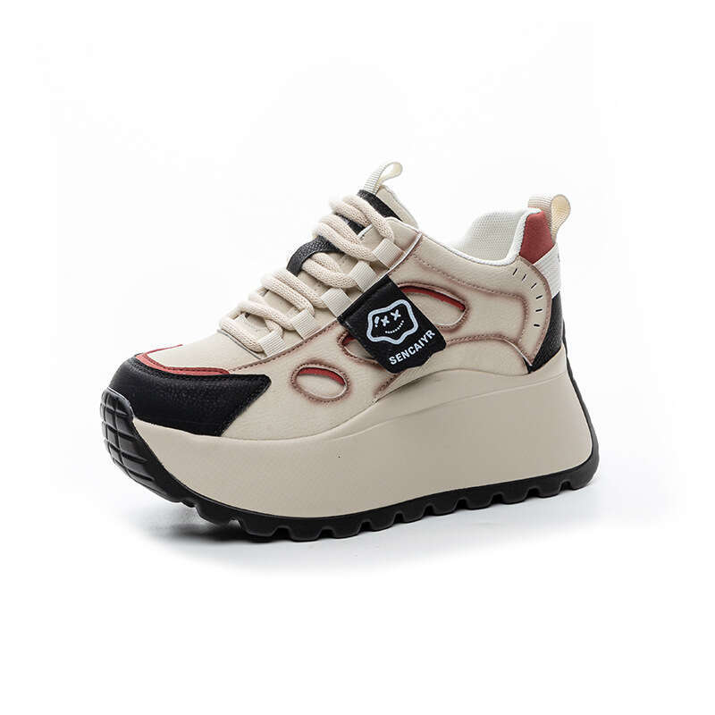 Platform Height Increasing Dad Sneakers 2025 Spring Internet Celebrity Hot Casual Fashion Versatile Sports New Shoes For Petite Women