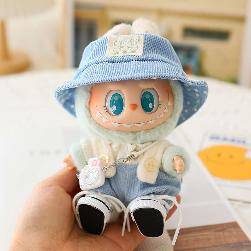 Labubu clothing, plush dolls for parties, Labubu replacement clothing, work clothes, hats, shoes, labubu clothes, clothing sets