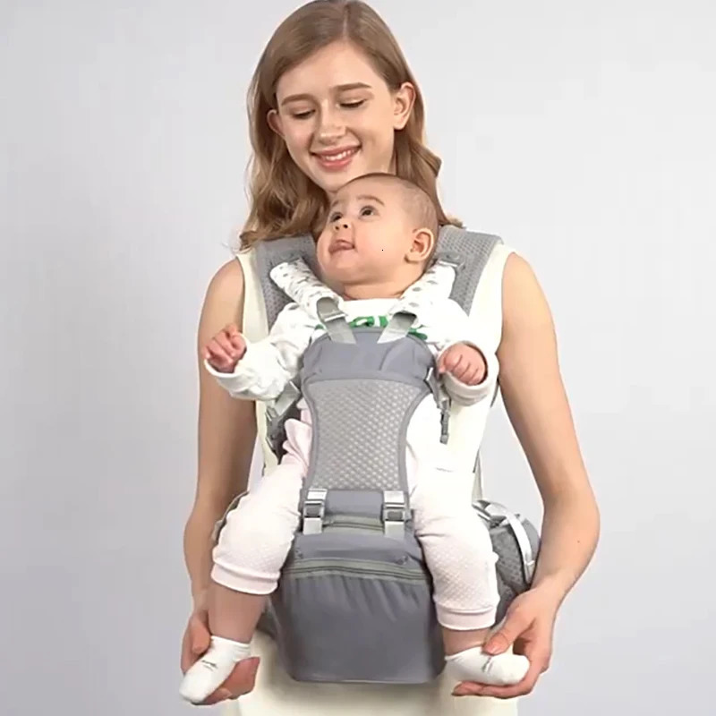 Style born Ergonomic Baby Backpack Infant Baby Hipseat Front Facing Ergonomic Kangaroo Baby Wrap Sli 250617