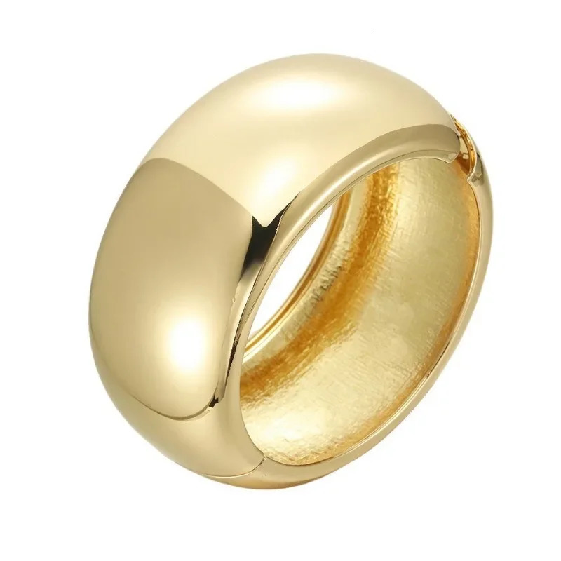Stainless Steel Gold Color Texture Bangles Irregular Geometric Open Bracelet For Women Trendy Elegant Aesthetic Jewelry gift 250616