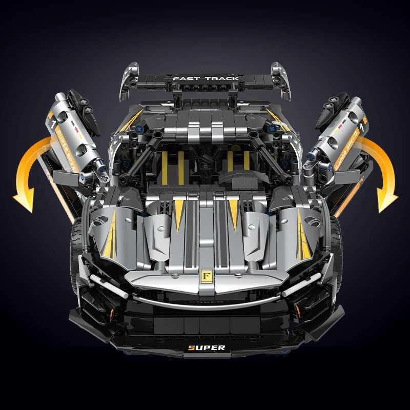 1 14 Technical SP3 Building Blocks ercar Model Kit STEM Educational DIY Assembly Bricks Toy for Kids Adts 1600pcs C251203