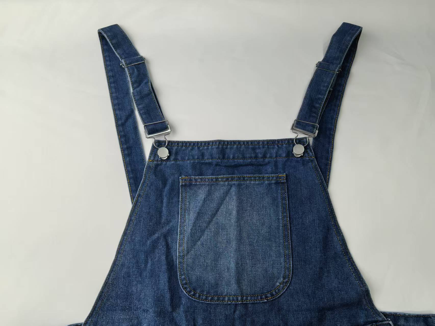 Men's Denim Cargo Shorts with Adjustable Shoulder Straps Men's denim overalls a wide range of styles