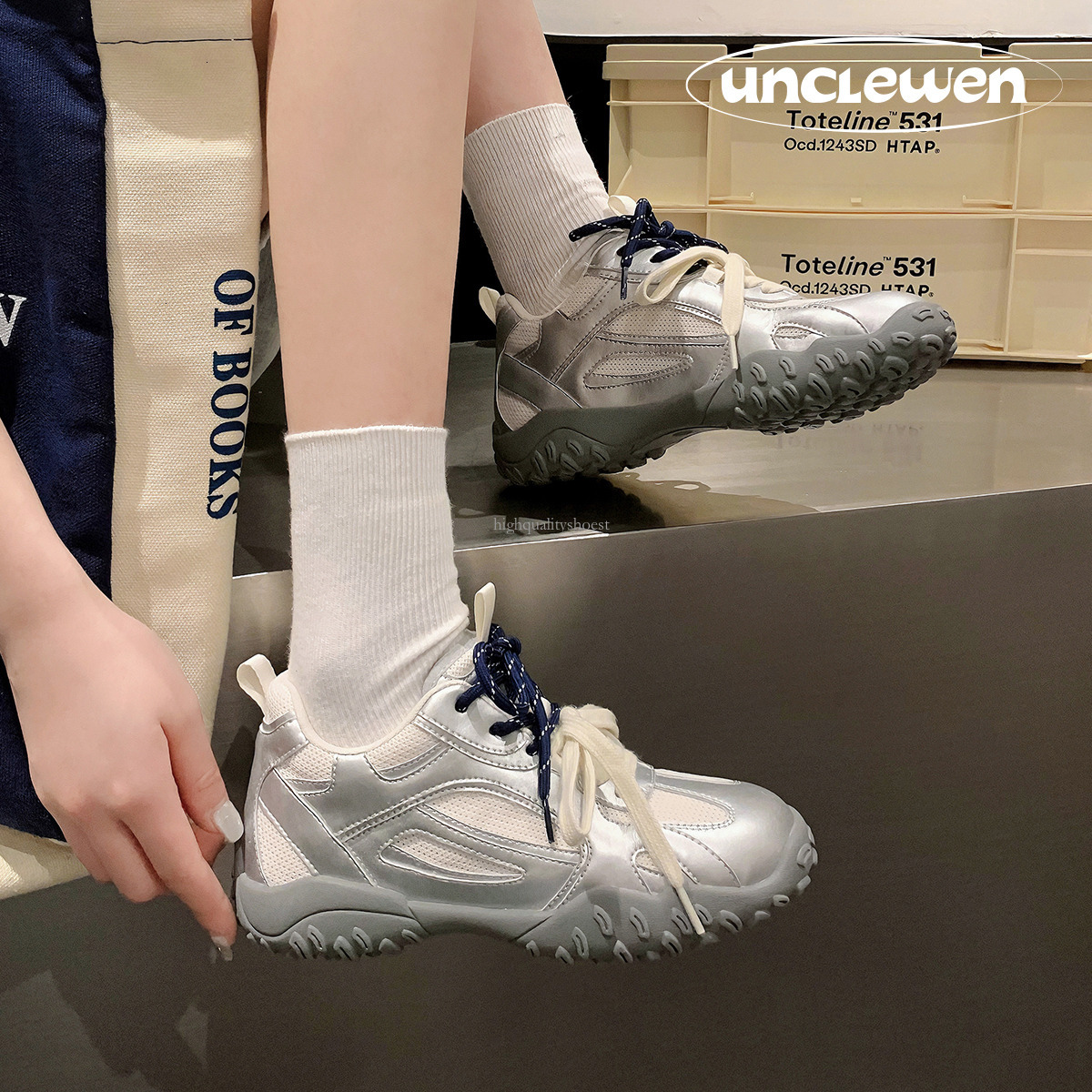 High Quality Cowhide 6cm Height Increasing Soft Sole Training Shoes Fashionable Designer Trendy Women S Board Shoes Multifunctional Sports And Leisure