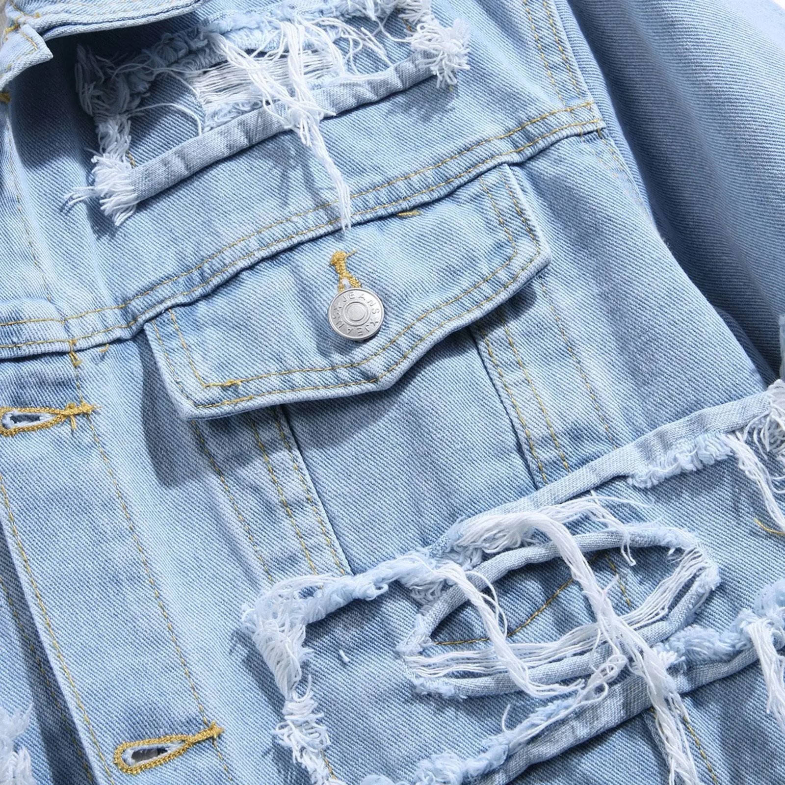 Denim Coats Jackets Men Turn Down Collar Full Sleeve Jacket Casual Regular Single Breasted Slim Fit Simple Coat Autumn Winter 250616