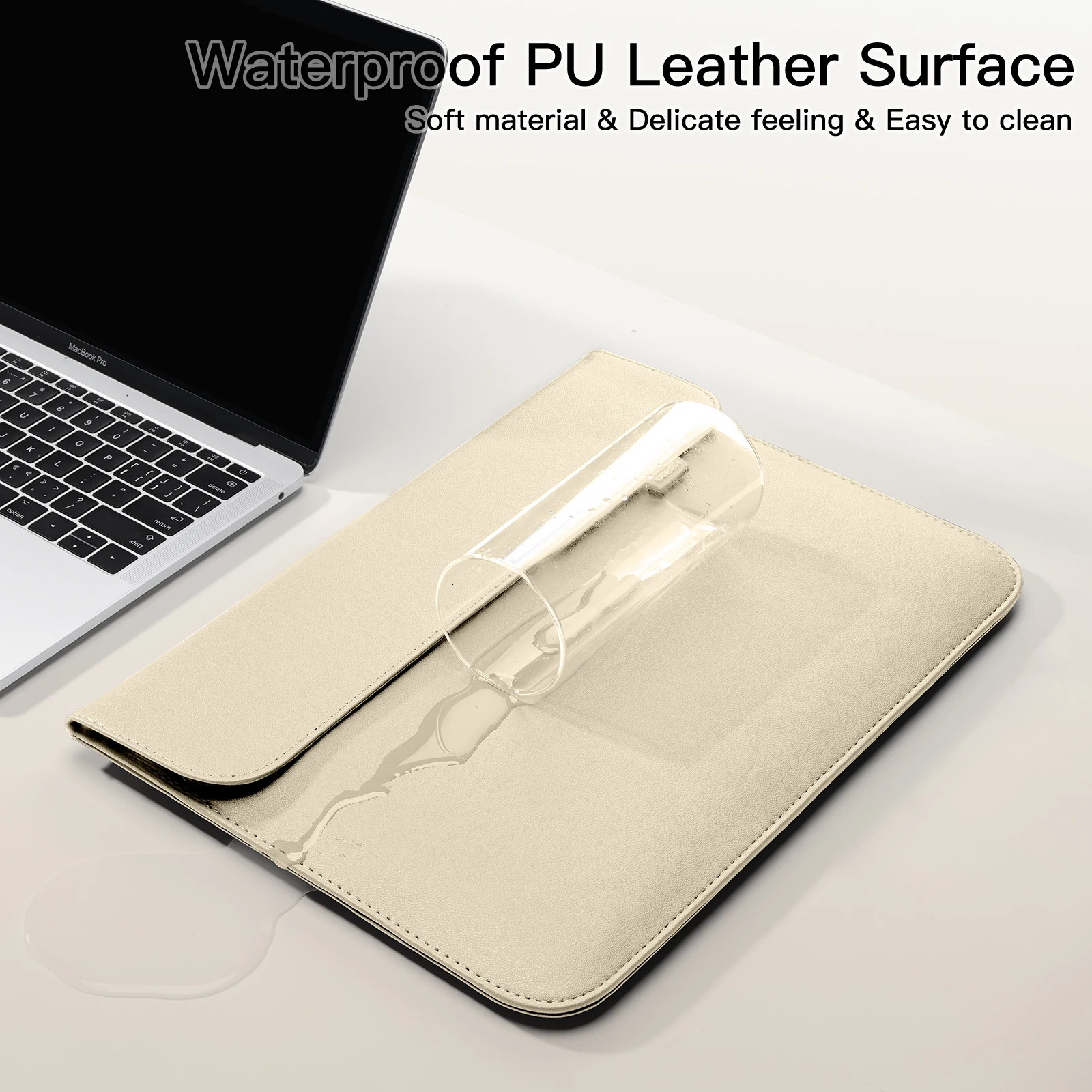 Laptop Sleeve bag Cases For Pro Air 13.3 M4 M3 13.6 14 16 15 15.6 Notebook pouch Cover HP DELL Shell Accessories 250605