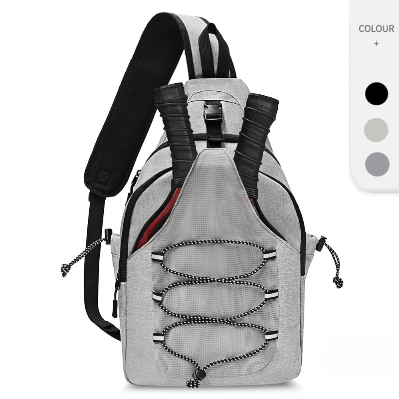 Tennis bag outdoors backpacks padel bags pickleball badminton rackets backpack sports crossbody pack lightweight waterproof multifunctional shoulder p