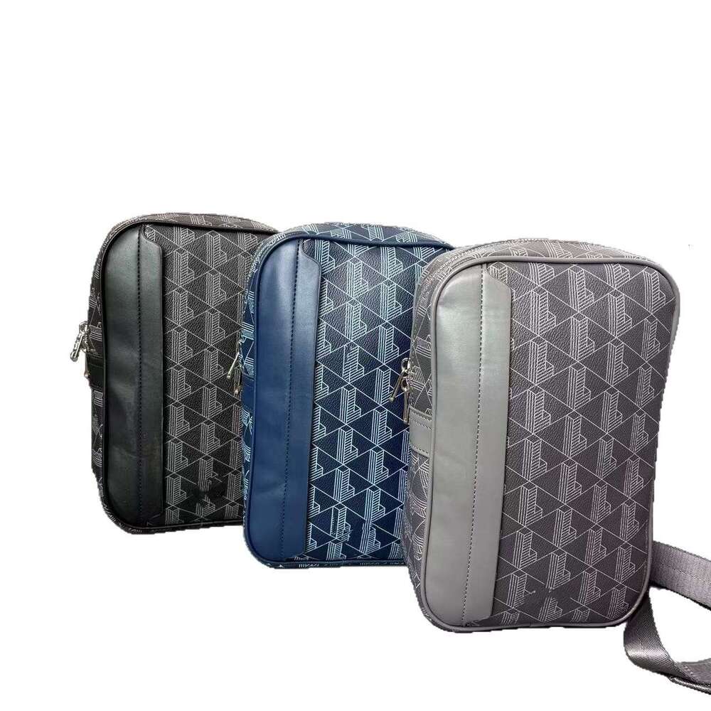 Print Series Fashion Men's Chest Bag Large Capacity