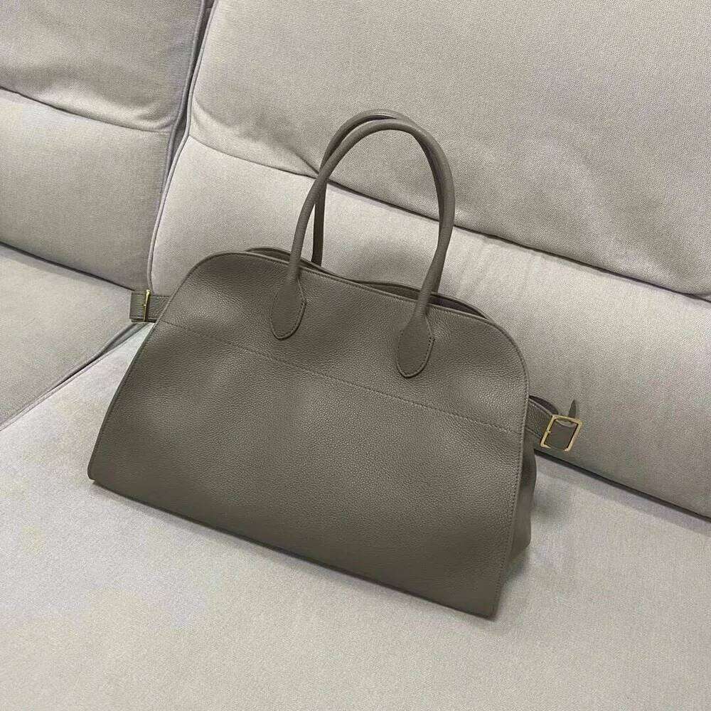 TR Margaux 10/12/15/17 Classic Brand Designer Handbag Large Capacity Leather Tote Bowling Women's Bag Top Quality