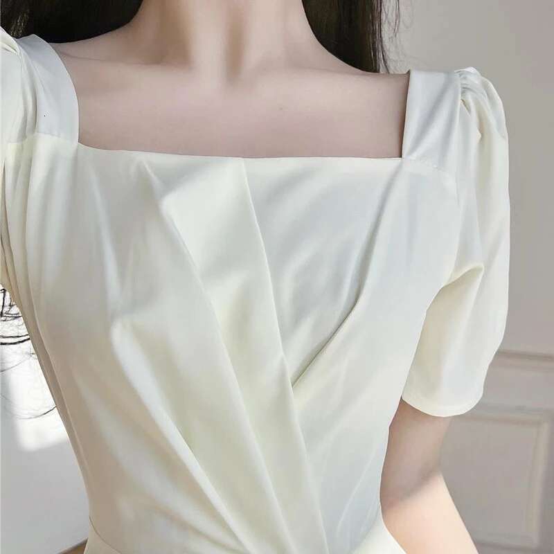 Womens Dress Satin Chic and Elegant Pretty Clothing Evening Female Dresses 2025 Chiffon Midi Prom Silk Party New In Retro Y2k X