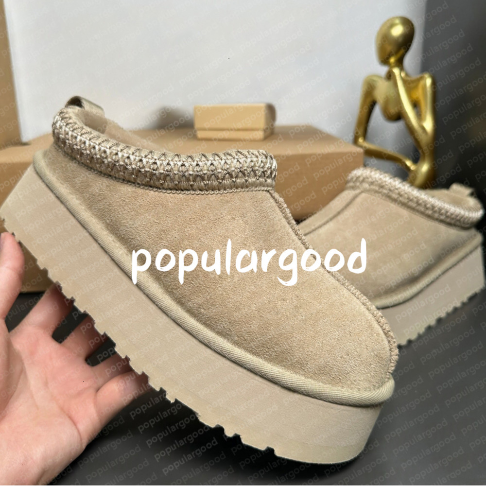 Australia Tasman Slippers Tazz mustard seed Chestnut Sand Fur Slides Clog Slides Mustard Seed Ultra Mini Boots Suede Upper Winter Slipper Snow Booties