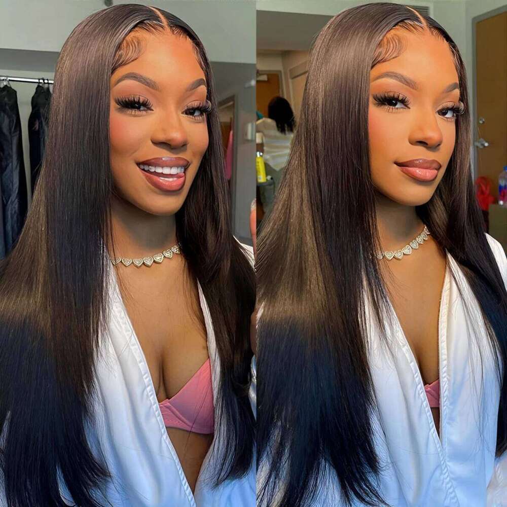 5x5 HD Lace Closure Straight Wear and Go Glueless Wigs Human Plucked Pre Cut with Baby Hair