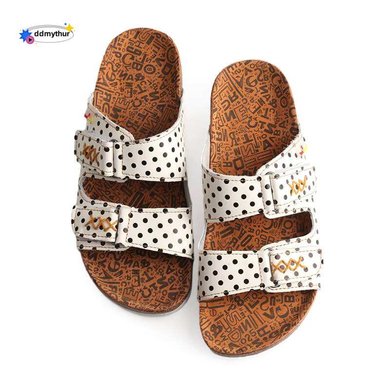 TMA EYES Summer New Fashionable Simple Comfortable Breathable Leather Casual Women's Flat bottom sandals ddmythur