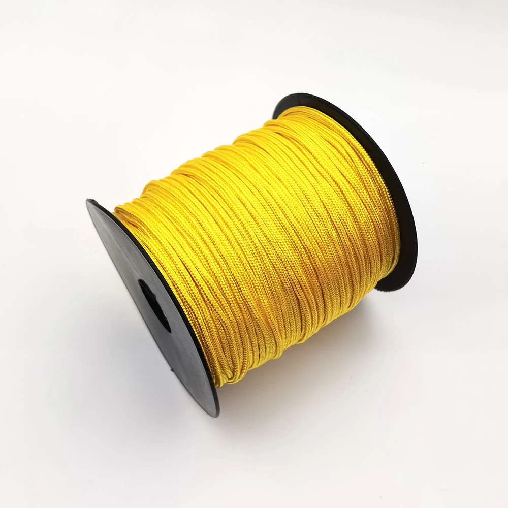 100M One Stand Cores Paracord Rope 2mm Outdoor Polyester Parachute Cord Camping Survival Umbrella Tent Bundlee 250611