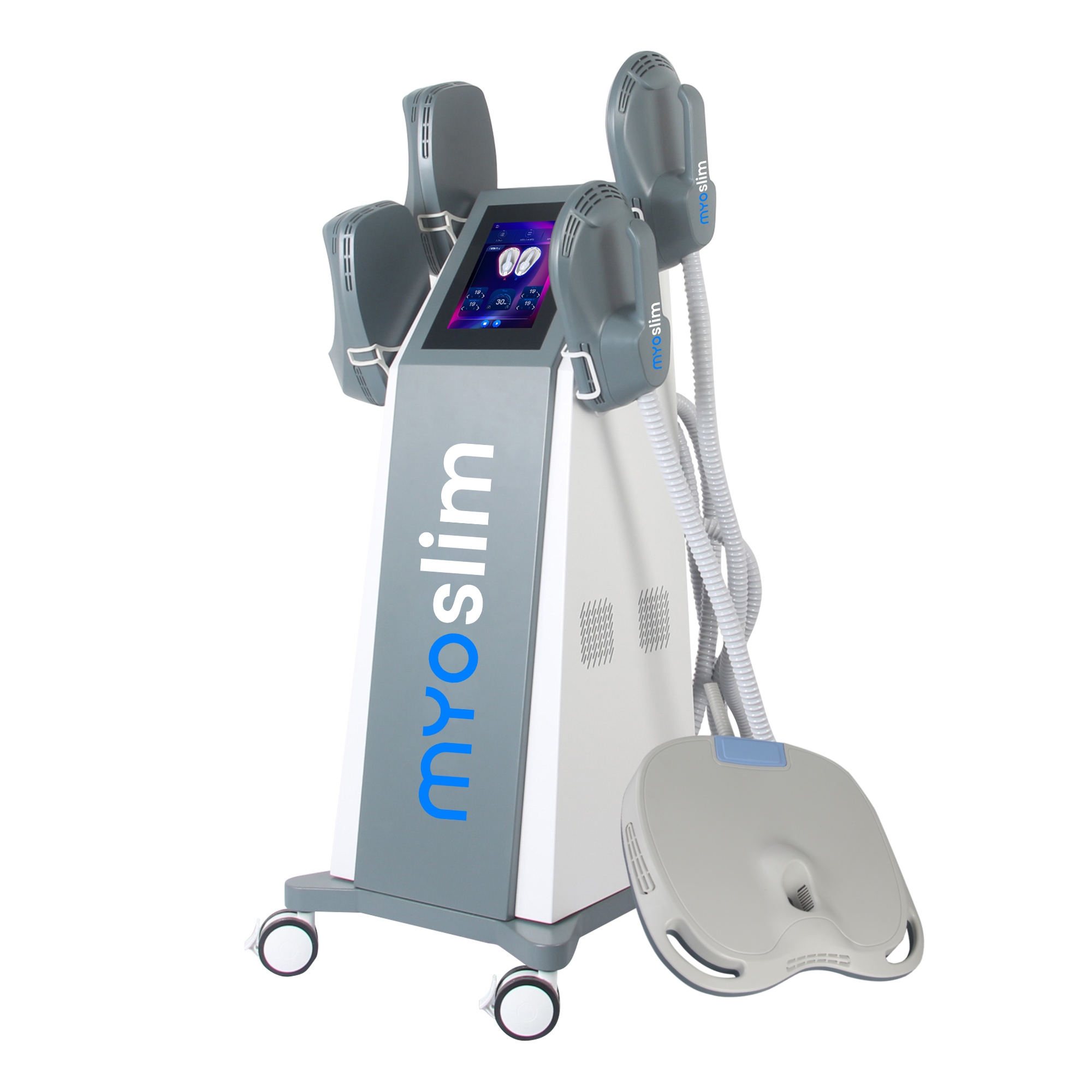2025 New MyoSlim Machine RF Professional 6500W 15 Tesl-a Body Slimming Muscle Stimulation MyoSlim 5 Handles