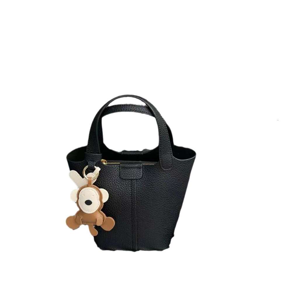 Women Bags Shoulder Crossbody bag Bucket bag Genuine Leather For 2025 New Handbag Light Luxury Niche High-End Sense